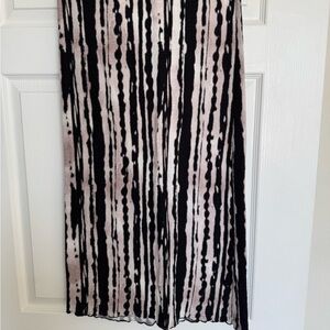 Topshop midi skirt in print